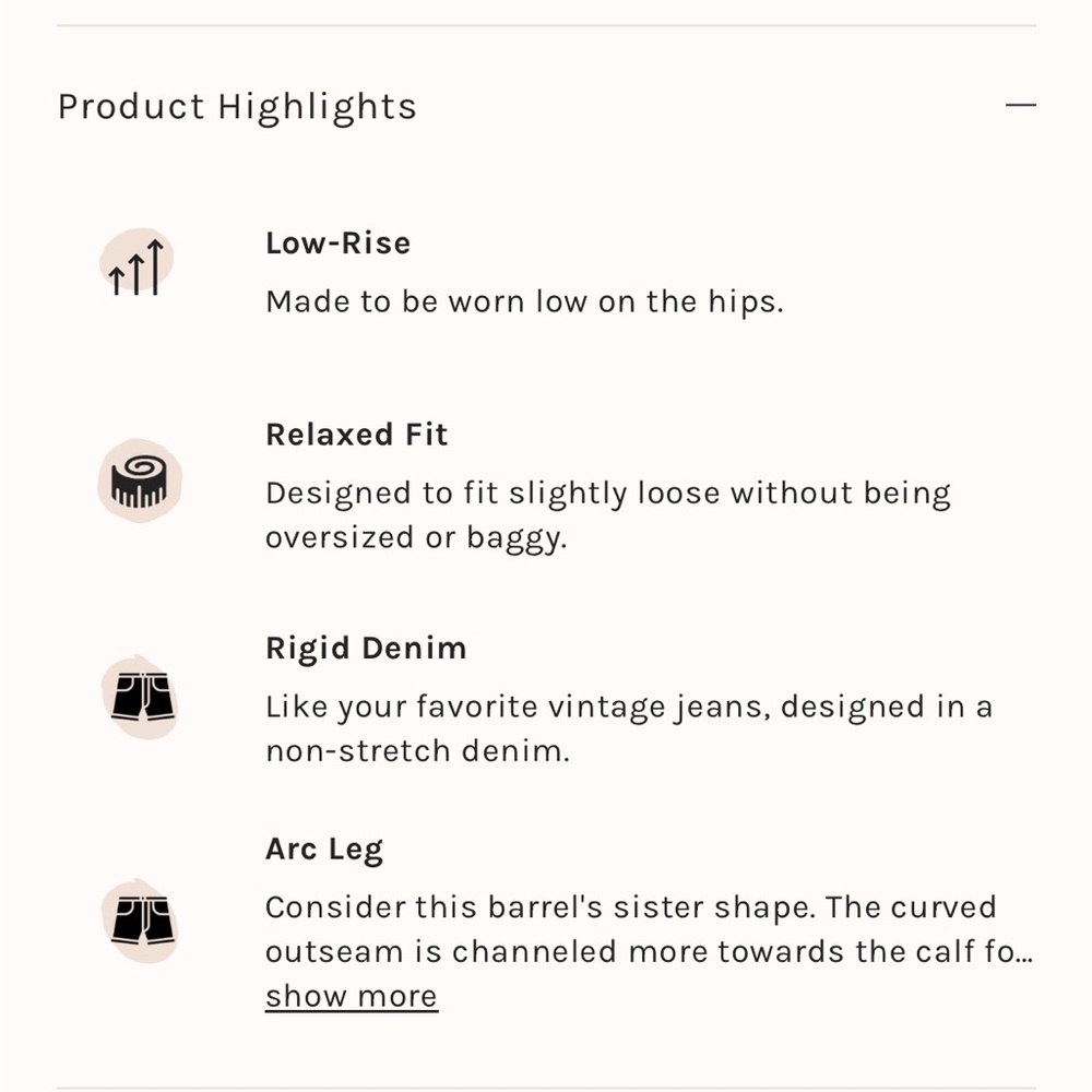 Free People Brown Highland Low-Rise Twisted Bowed Jeans - Picture 4 of 5
